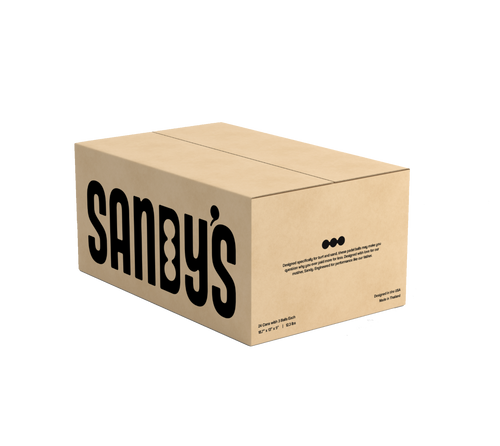 Sandy’s Pro Series Padel Balls: 24 Can Case